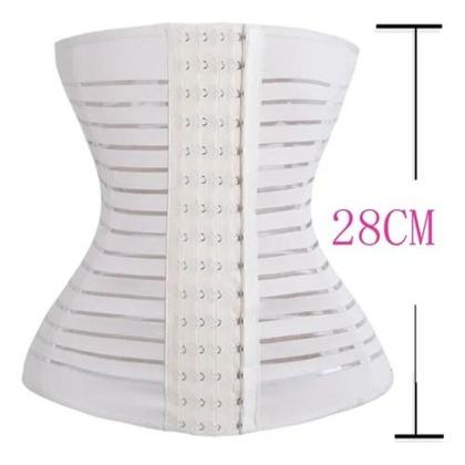 Imagem de Cinta 28 Cm Feminina Modeladora 4 Barbatanas - C05