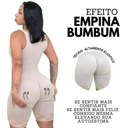 Imagem de Cinta Barriga Zero Faixas Colombianas Body Macacão
