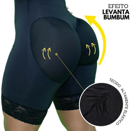 Imagem de Cinta Barriga Zero Faixas Colombianas Body Macacão