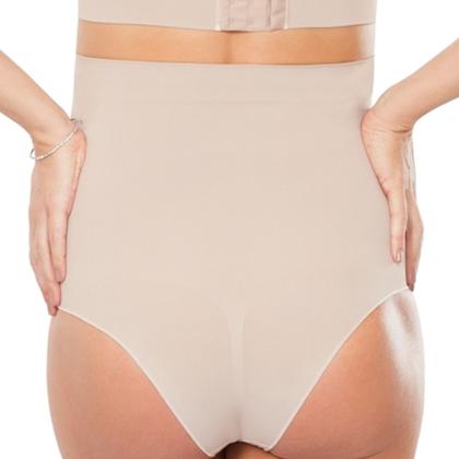 Imagem de Cinta Calcinha Cintura Alta Cavada Plié Linha Maternidade Gestante 