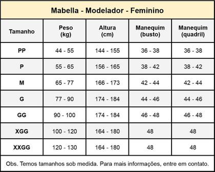 Imagem de Cinta Cirúrgica Body Modelador Alça Fina Confort1012 Mabella