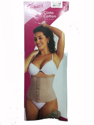 Imagem de Cinta Cotton Chocolate 404 Esbelt Tamanho M