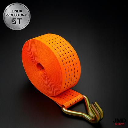 Imagem de Cinta de Amarração Profissional em Poliéster 9m x 50mm para Transporte