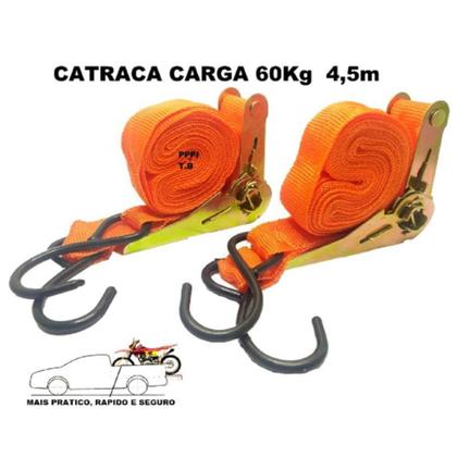 Imagem de Cinta de Carga com Catraca de Aperto Carretinha