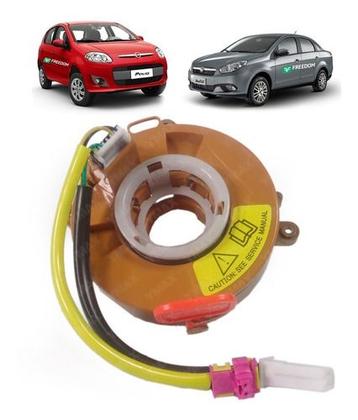 Imagem de Cinta do airbag fiat palio siena 1.0 1.4 1.6 8v 16v 2011 á 2018  s/ comandos no volante