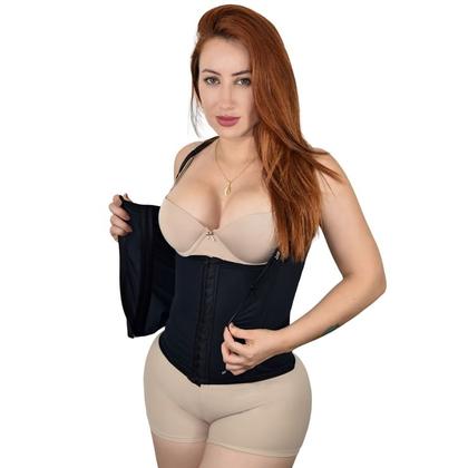 Imagem de Cinta Dupla Com Zíper 6 Barbatanas Colete Com Alça (M14)