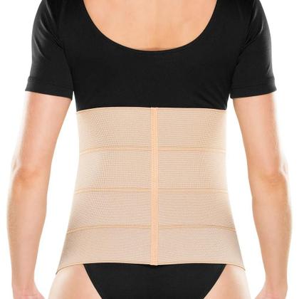 Imagem de Cinta Elástica Para Hérnia Com 4 Painéis Ortopedica - Faixa Abdominal Pós Cirúrgia