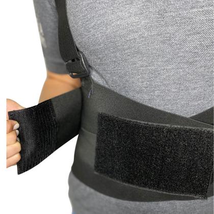 Imagem de Cinta Ergonômica Proteção para Coluna Lombar Postura Faixa Abdominal Carregar Peso Ajustável Epi