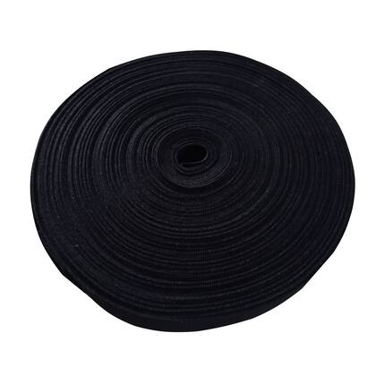 Imagem de Cinta Fita Fixadora Elástica Crochet 40mm 10 Mts Cor: Preta
