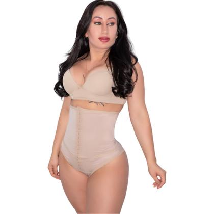 Imagem de Cinta Fixa Modeladora Dupla Compressão Com Barbatanas