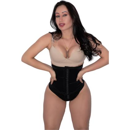 Imagem de Cinta Fixa Modeladora Dupla Compressão Com Barbatanas