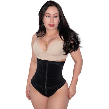 Imagem de Cinta Fixa Modeladora Dupla Compressão Com Barbatanas