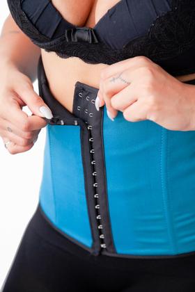 Imagem de Cinta Latex Top P/ Exercicios Neoprene Colorida C09