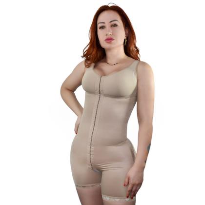Imagem de Cinta Macacão Modeladora Corporal E Pós Procedimentos Alta Compressão