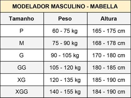 Imagem de Cinta Masculina Macaquinho Pós Cirúrgica Emana 2191 Mabella