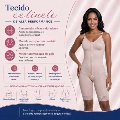 Imagem de Cinta Modelador Pós-cirúrgia Plástica Short New Form