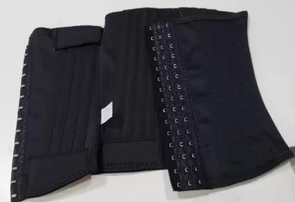 Imagem de Cinta modeladora 16 barbatanas, 3 fechos e 6 proteções internas