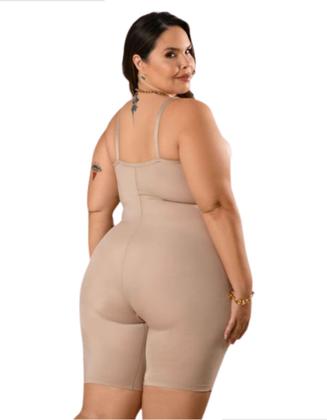 Imagem de Cinta Modeladora Alta Compressão Macaquinho Feminino Adulto