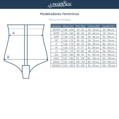 Imagem de Cinta Modeladora Cirúrgica Calção Emana 84026 - ModelleSkin