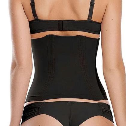 Imagem de Cinta Modeladora com 8 Barbatanas Inox Liebe 406500 Alta Compressão