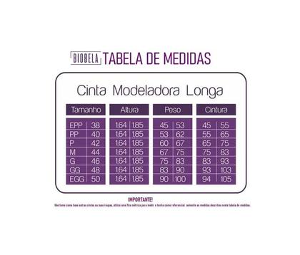 Imagem de Cinta Modeladora Corset Corselet 12 Barbatanas 4 Niveis ajuste Biobela Cod 1648AR