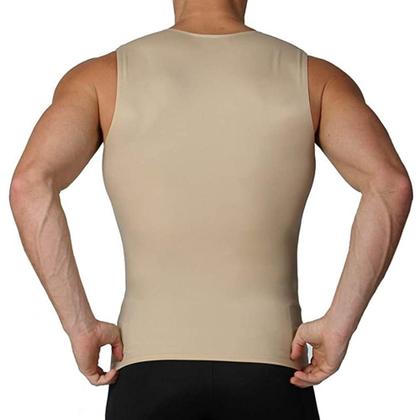 Imagem de Cinta Modeladora e Postural Masculina Alta Compressão Bodyshaper - Slim Fitness