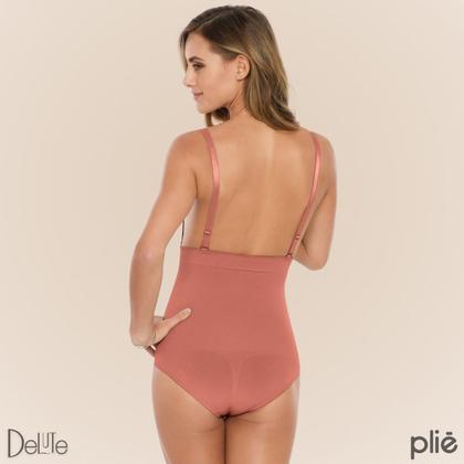 Imagem de Cinta Modeladora E Redutora Alta Compressão Plié Pós-parto e Pós-cirúrgico Com Alças Removíveis