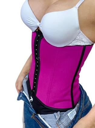 Imagem de Cinta Modeladora Emborrachada 27 Cm e 4 Barbatanas - C09