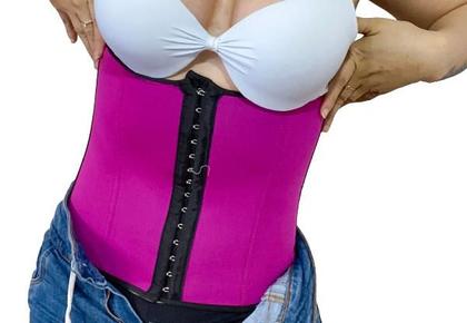 Imagem de Cinta Modeladora Emborrachada 27 Cm e 4 Barbatanas - C09