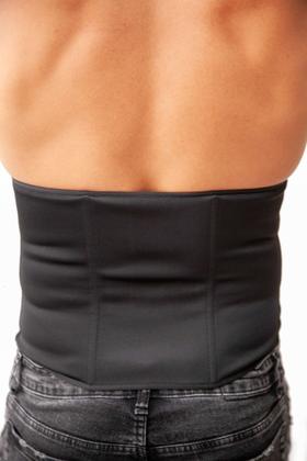 Imagem de Cinta Modeladora Emborrachada 27 Cm e 4 Barbatanas - C09