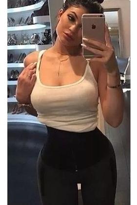 Imagem de Cinta Modeladora Fitness Redutora Emborrachada Abdominal 127