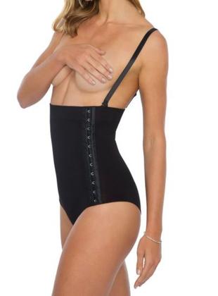 Imagem de Cinta Modeladora Plié 50107 Pós-Parto Maternity Microfibra T. P/GG