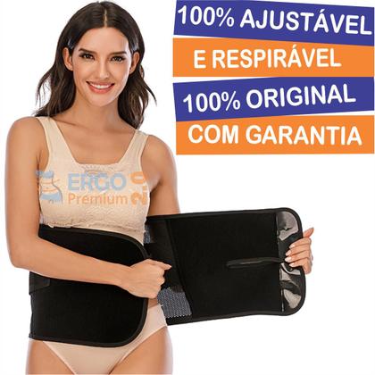 Imagem de Cinta Modeladora Pós parto Para Diastáse Flacidez Postura Original