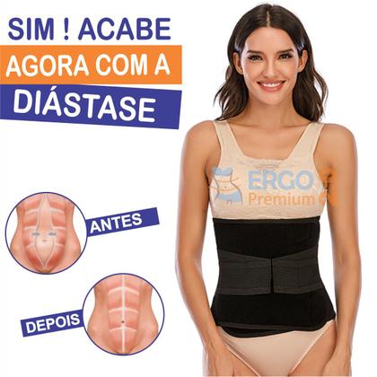 Imagem de Cinta Modeladora Pós parto Para Diastáse Flacidez Postura Original
