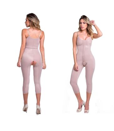 Imagem de Cinta Pós Cirurgia Biobela Regata Macaquinho Longa Alta Compressão 1603