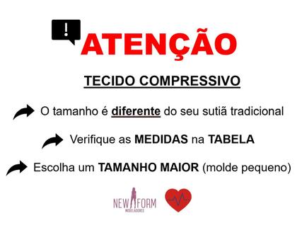 Imagem de Cinta pós Cirúrgica Abdominoplastia e Lipo Tecido Emana - Ref. EM 401 - New Form