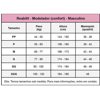 Imagem de Cinta Pós Cirúrgica Body Modelador Masculino 8036 - Biosafe