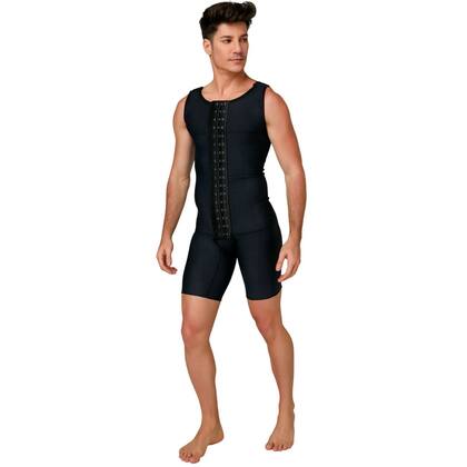 Imagem de Cinta Pós-cirúrgica Masculina Shorts Lipo Emana New Form