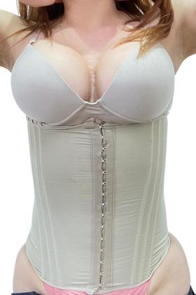 Imagem de Cinta Redutora Modeladora Feminina 12 Barbatanas Abdômen P01