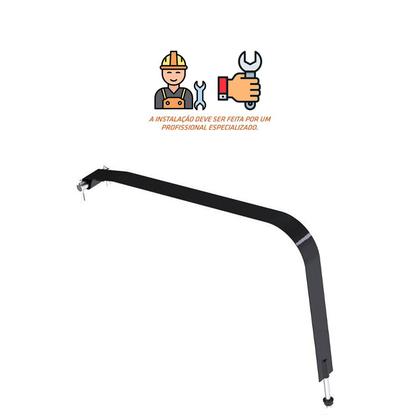 Imagem de Cinta Tanque Plástico 150l Mb Accelo 709 / 912 Aço Preto Par