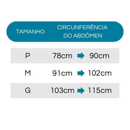 Imagem de Cinto Abdominal Lombar Aradesc Ar-300 tamanhos a Escolher 