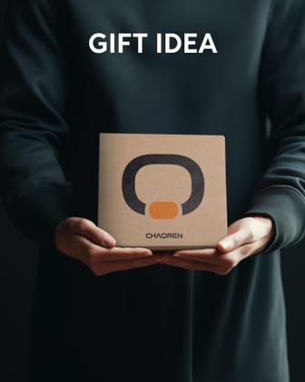 Imagem de Cinto CHAOREN Click para homens em couro genuíno marrom com 3,5 cm de largura