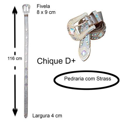 Imagem de Cinto Country Feminino Pedraria com Strass