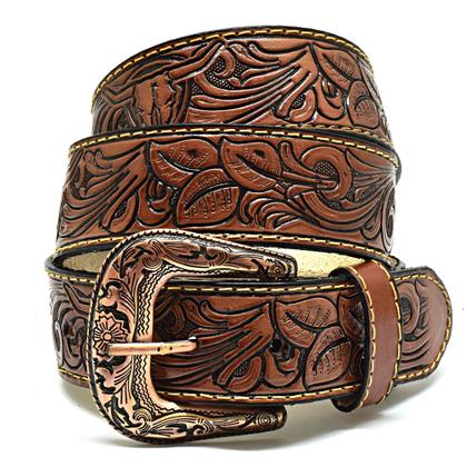 Imagem de Cinto Couro Masculino Feminino Atrevidu's Country Artesanal