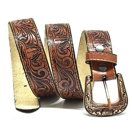 Imagem de Cinto Couro Masculino Feminino Atrevidu's Country Artesanal