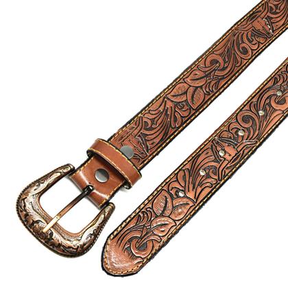 Imagem de Cinto Couro Masculino Feminino Atrevidu's Country Artesanal