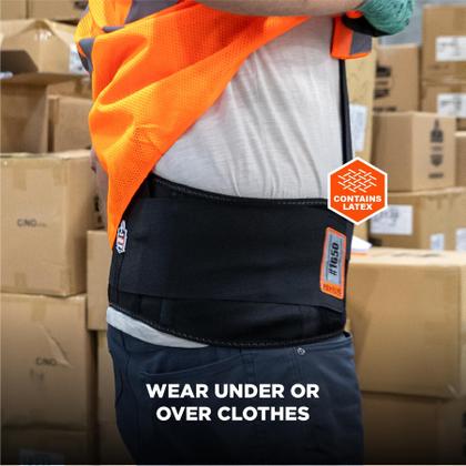 Imagem de Cinto de apoio traseiro Ergodyne ProFlex 1650, elástico de 19 cm