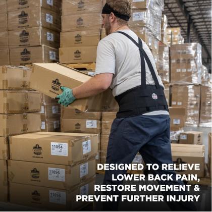 Imagem de Cinto de apoio traseiro Ergodyne ProFlex 1650, elástico de 19 cm