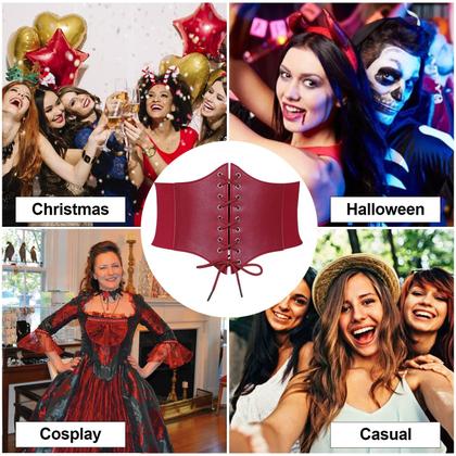 Imagem de Cinto de cintura JASGOOD, espartilho elástico com cadarço para mulheres