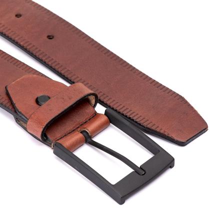 Imagem de Cinto de Couro Legitimo Masculino Social Artesanal Gurgel 1201 Dynasty